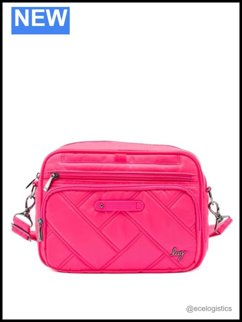 Carousel XL 2 Crossbody Bag with RFID Protection, Adjustable Strap, Polyester